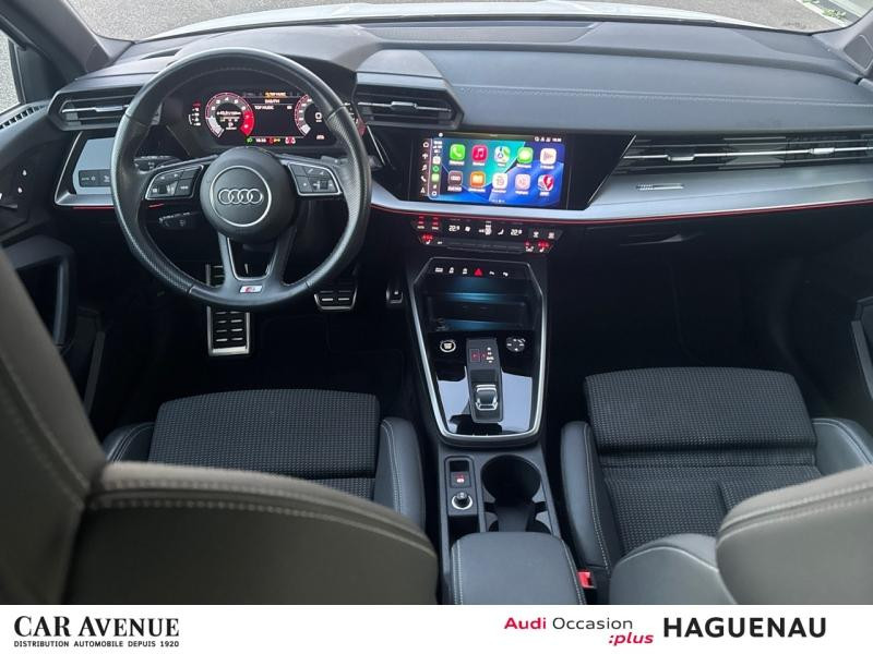 Occasion AUDI A3 Sportback 30 TFSI 110 Mild Hybrid S line S tronic 7 CAMERA LED AVEC CLIGNOTANTS DYNAMIQUES ECLAIR 2021 Blanc 24989 € à Haguenau
