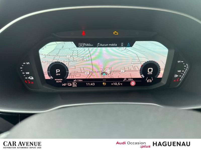 Occasion AUDI Q3 Sportback 45 TFSI e 245 S line S tronic 6 CAMERA 360° JANTES 19' TITANE ECLAIRAGE MULTICOLORE SMA 2022 Gris Daytona nacré 36789 € à Haguenau