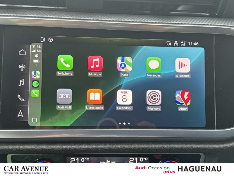 Occasion AUDI Q3 Sportback 45 TFSI e 245 S line S tronic 6 CAMERA 360° JANTES 19' TITANE ECLAIRAGE MULTICOLORE SMA 2022 Gris Daytona nacré 36789 € à Haguenau