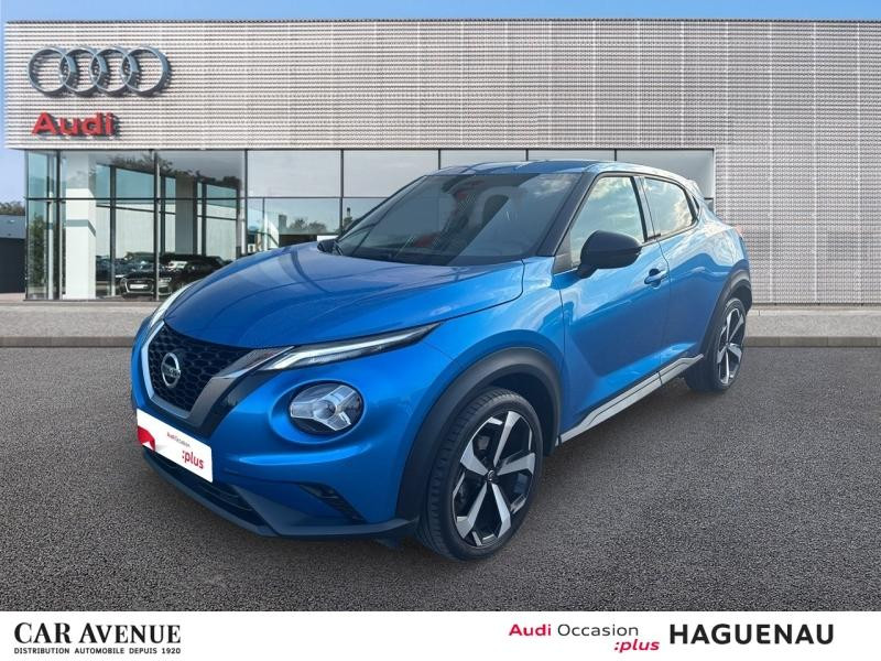 Occasion NISSAN Juke 1.0 DIG-T 114ch Tekna DCT 2021 2022 Bleu Indigo 16989 € à Haguenau