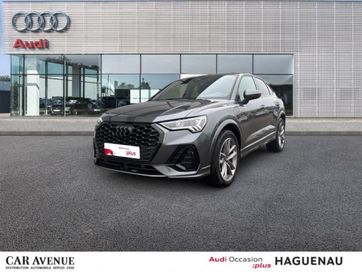 Occasion AUDI Q3 Sportback 45 TFSI e 245 S line S tronic 6 CAMERA 360° JANTES 19' TITANE ECLAIRAGE MULTICOLORE SMA 2022 Gris Daytona nacré 36 789 € à Haguenau