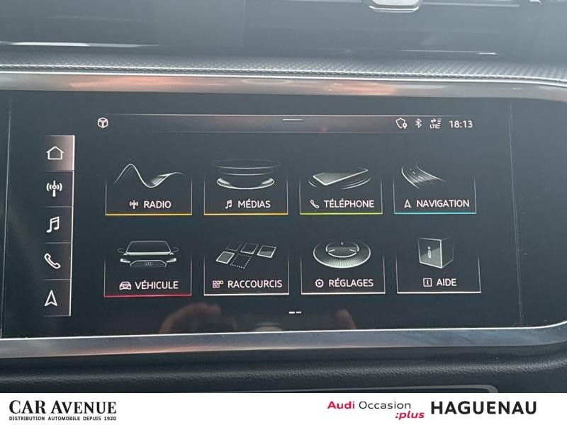 Occasion AUDI Q3 Sportback 35 TFSI 150 S line S tronic 7 CAMERA DE RECUL LEDS VOLANT MEPLAT AVEC PALETTES 2020 Blanc Glacier métallisé 29989 € à Haguenau