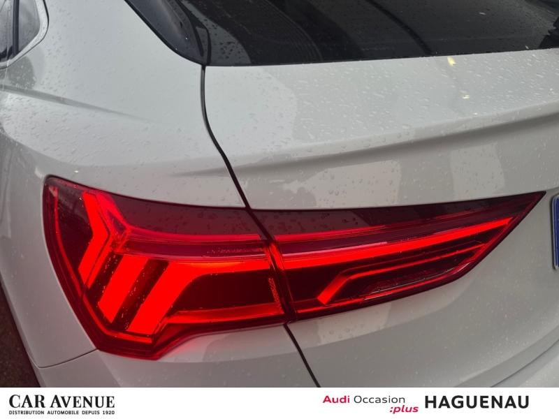 Occasion AUDI Q3 Sportback 35 TFSI 150 S line S tronic 7 CAMERA DE RECUL LEDS VOLANT MEPLAT AVEC PALETTES 2020 Blanc Glacier métallisé 29989 € à Haguenau