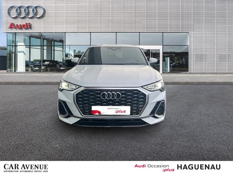 Occasion AUDI Q3 Sportback 35 TFSI 150 S line S tronic 7 CAMERA DE RECUL LEDS VOLANT MEPLAT AVEC PALETTES 2020 Blanc Glacier métallisé 29989 € à Haguenau