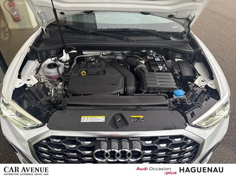 Occasion AUDI Q3 Sportback 35 TFSI 150 S line S tronic 7 CAMERA DE RECUL LEDS VOLANT MEPLAT AVEC PALETTES 2020 Blanc Glacier métallisé 29989 € à Haguenau