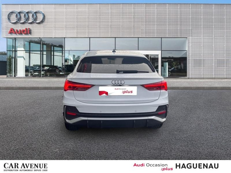 Occasion AUDI Q3 Sportback 35 TFSI 150 S line S tronic 7 CAMERA DE RECUL LEDS VOLANT MEPLAT AVEC PALETTES 2020 Blanc Glacier métallisé 29989 € à Haguenau