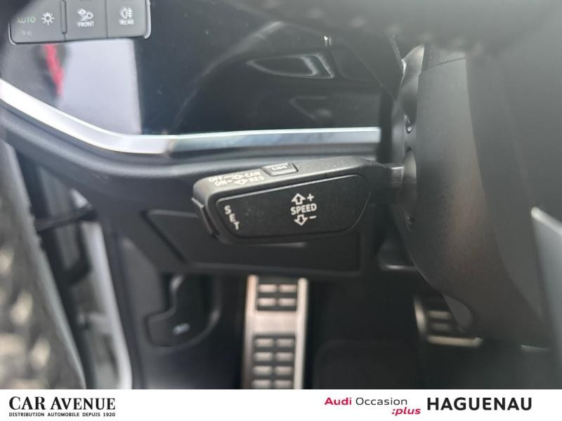 Occasion AUDI Q3 Sportback 35 TFSI 150 S line S tronic 7 CAMERA DE RECUL LEDS VOLANT MEPLAT AVEC PALETTES 2020 Blanc Glacier métallisé 29989 € à Haguenau