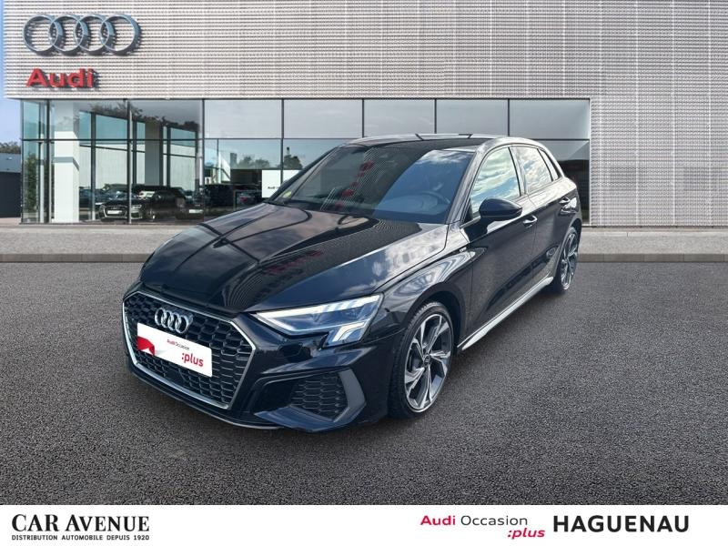Used AUDI A3 Sportback 35 TDI 150 S line S tronic 7 CAMERA JANTES 18' GRIS CROCHET D ATTELAGE  SMARTPHONE INTE 2022 Noir Mythic métallisé € 29989 in Haguenau