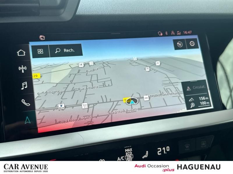 Used AUDI A3 Sportback 35 TDI 150 S line S tronic 7 CAMERA JANTES 18' GRIS CROCHET D ATTELAGE  SMARTPHONE INTE 2022 Noir Mythic métallisé € 29989 in Haguenau