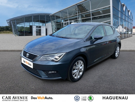 Occasion SEAT Leon 1.6 TDI 115ch Style Business / GPS / CAMERA / REGULATEUR 2019 Gris Magnétique 13 490 € à Haguenau