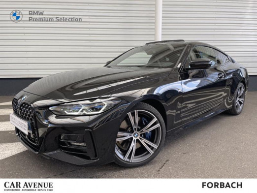 Occasion BMW Série 4 Coupé 420dA xDrive 190ch M Sport 2021 Saphirschwarz métallisé 51 990 € à Sarrebourg