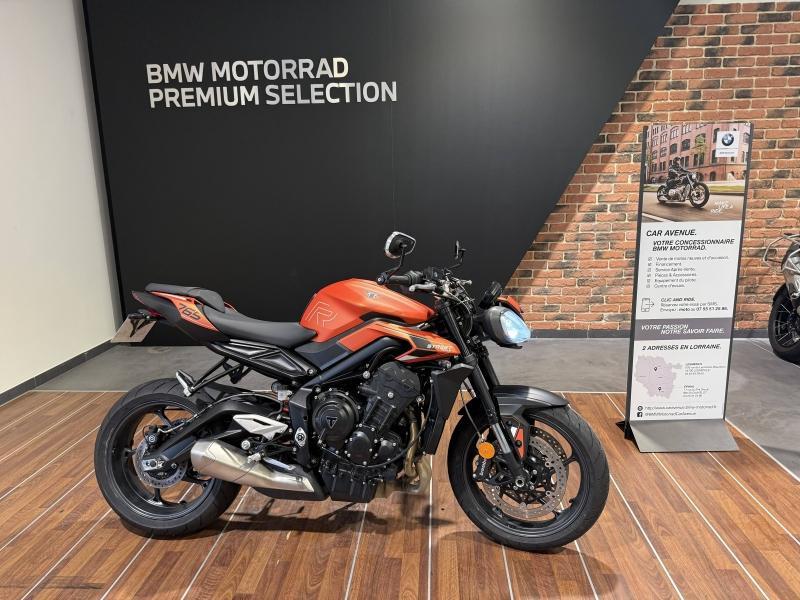 Used TRIUMPH Street Triple Street Triple 765 R A2 2025 2025 Matt Baja Orange € 8790 in Lesménils