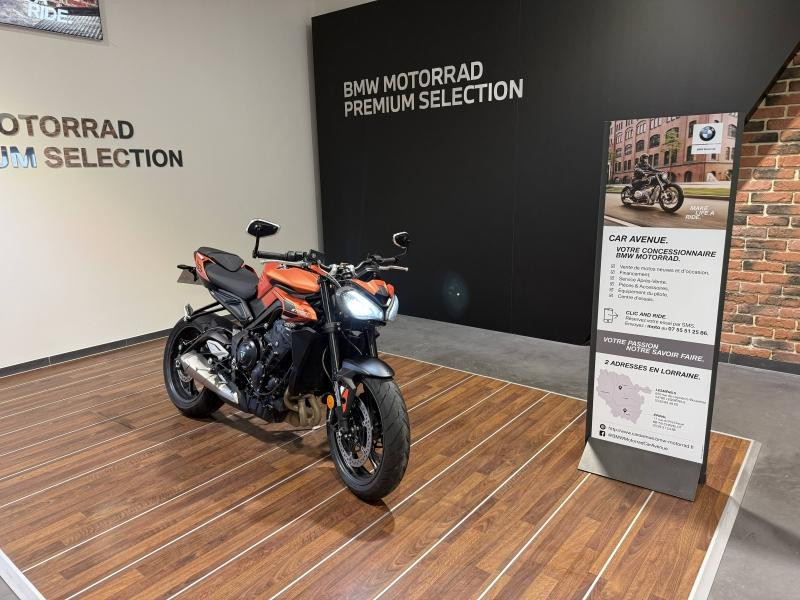 Used TRIUMPH Street Triple Street Triple 765 R A2 2025 2025 Matt Baja Orange € 8790 in Lesménils
