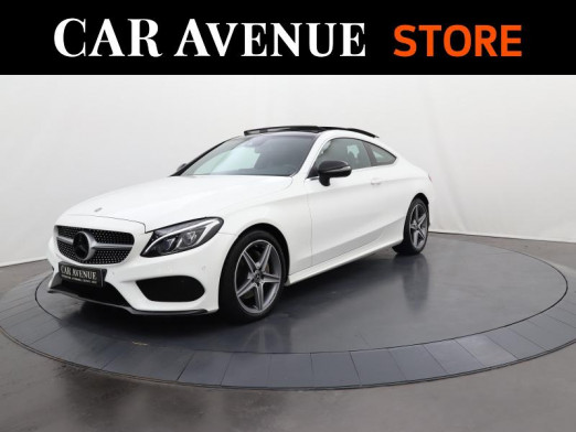Occasion MERCEDES-BENZ Classe C Coupé 220 d 170ch Sportline 9G-Tronic 2018 Blanc polaire 32 490 € à Lesménils