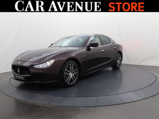 Occasion MASERATI Ghibli 3.0 V6 275 Diesel GPS Camera 2014 Rouge 36 490 € à Lesménils