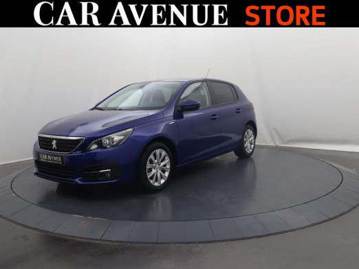 Occasion PEUGEOT 308 1.5 BlueHDi 130ch S&S Style 2018 Bleu Magnetic 16 490 € à Lesménils