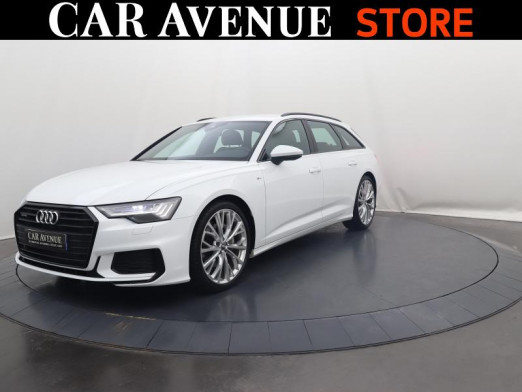 Occasion AUDI A6 Avant 45 TFSI 245ch S line quattro S tronic 7 131g 2019 Blanc Glacier métallisé 47 990 € à Lesménils