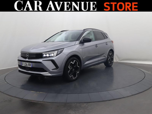 Occasion OPEL Grandland X Hybrid 225ch Ultimate 2022 Gris Quartz métallisé/Toit Noir 41 990 € à Lesménils
