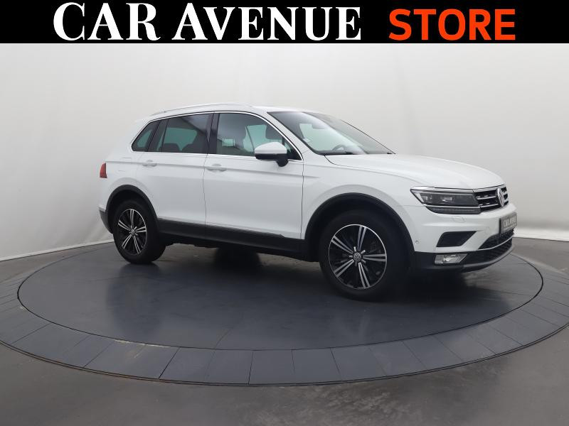 Occasion VOLKSWAGEN Tiguan 2.0 TDI 190ch Carat Exclusive 4Motion DSG7 2017 Blanc Oryx 26990 € à Lesménils