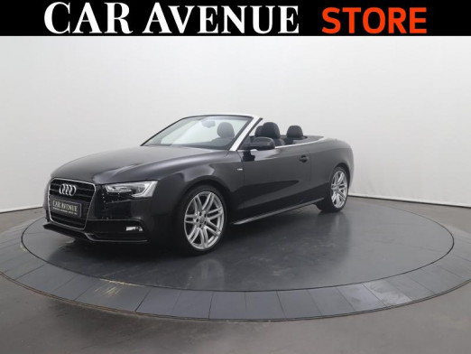 Occasion AUDI A5 Cabriolet 2.0 TDI 190ch clean diesel S line Multitronic Euro6 2016 Noir brillant 26 490 € à Lesménils