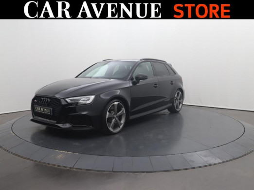 Occasion AUDI RS3 Sportback 2.5 TFSI 400ch quattro S tronic 7 2018 Noir panthère 56 490 € à Lesménils