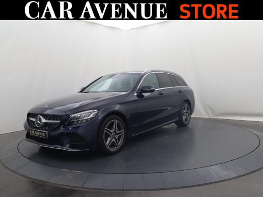 Occasion MERCEDES-BENZ Classe C Break 200 d 160ch AMG Line 9G-Tronic 2020 Bleu cavaniste 29 990 € à Lesménils