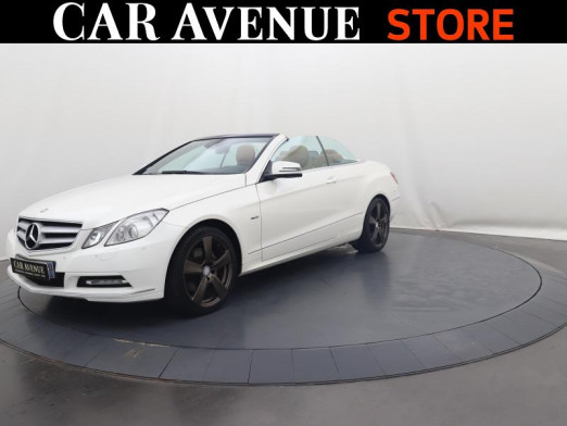 Occasion MERCEDES-BENZ Classe E Cabriolet 350 CGI BE 306ch Executive BA 2012 Blanc Diamant 27 990 € à Lesménils