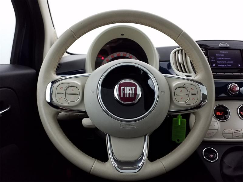 Occasion FIAT 500 1.2 8v 69ch Lounge 2018 Coloris Métal Epic Blue 11490 € à Lesménils
