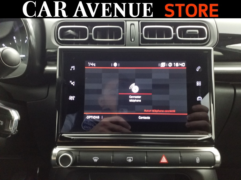 Used CITROEN C3 1.2 PureTech 83ch S&S Shine 2021 Blanc Banquise (O) - Noir Onyx € 10990 in Lesménils