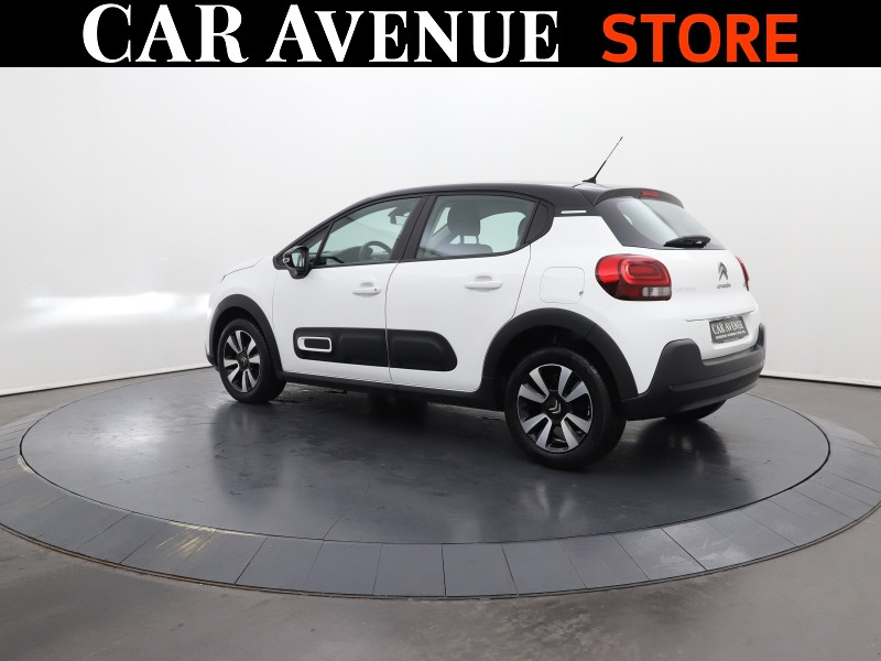 Occasion CITROEN C3 1.2 PureTech 83ch S&S Shine 2021 Blanc Banquise (O) - Noir Onyx 14490 € à Lesménils