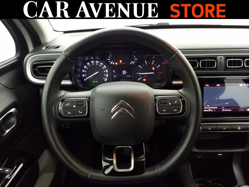Used CITROEN C3 1.2 PureTech 83ch S&S Shine 2021 Blanc Banquise (O) - Noir Onyx € 10990 in Lesménils