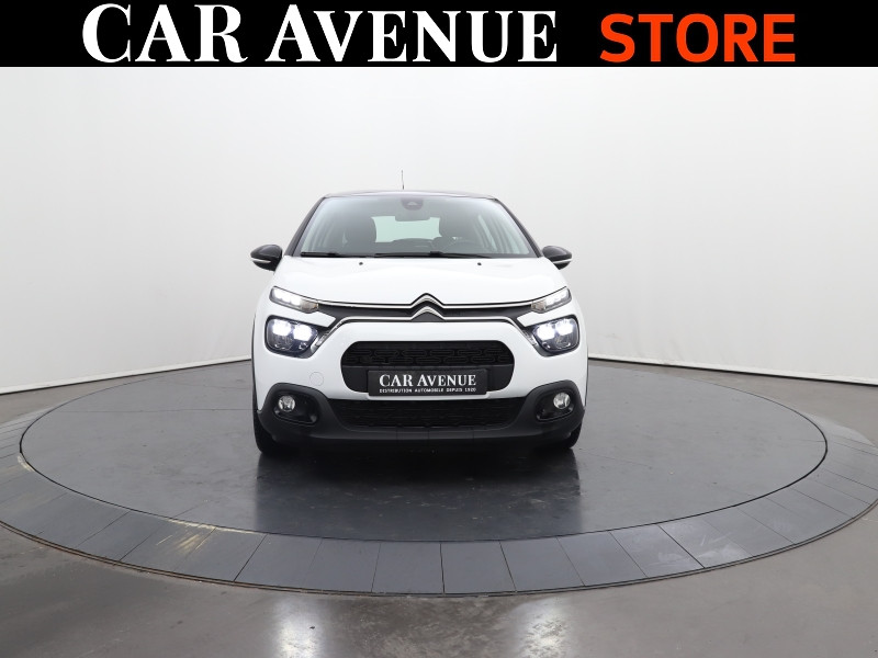 Used CITROEN C3 1.2 PureTech 83ch S&S Shine 2021 Blanc Banquise (O) - Noir Onyx € 14490 in Lesménils