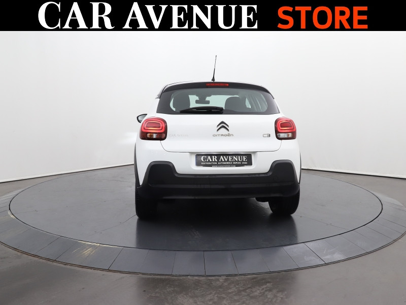 Used CITROEN C3 1.2 PureTech 83ch S&S Shine 2021 Blanc Banquise (O) - Noir Onyx € 14490 in Lesménils