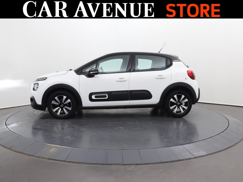 Used CITROEN C3 1.2 PureTech 83ch S&S Shine 2020 Blanc Banquise (O) - Noir Onyx € 13490 in Lesménils