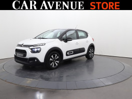 Occasion CITROEN C3 1.2 PureTech 83ch S&S Shine 2020 Blanc Banquise (O) - Noir Onyx 9490 € à Lesménils