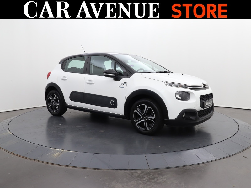 Used CITROEN C3 PureTech 82ch Graphic S&S E6.d 2019 Blanc Banquise - Noir Onyx € 8490 in Lesménils