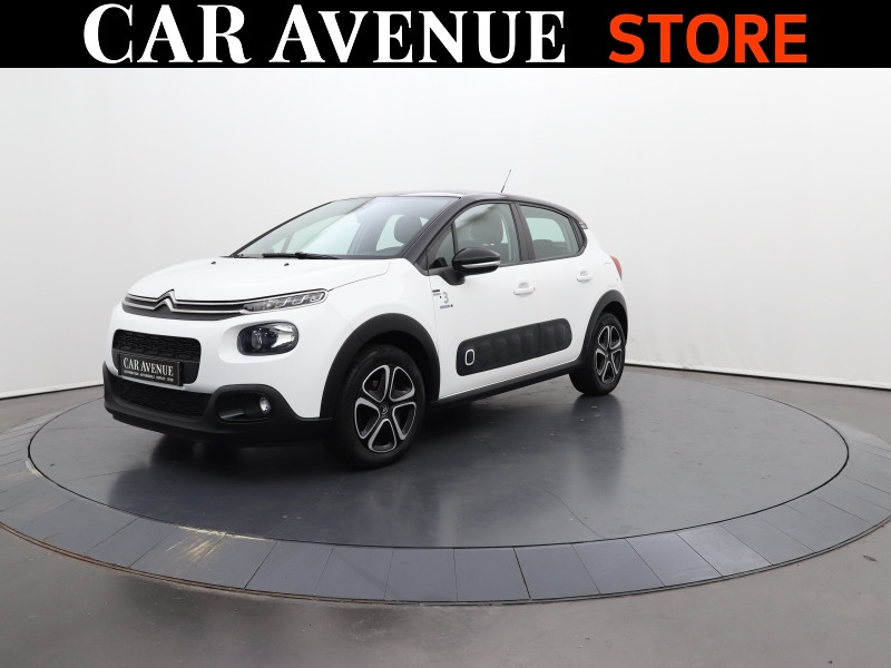 Used CITROEN C3 PureTech 82ch Graphic S&S E6.d 2019 Blanc Banquise - Noir Onyx € 8490 in Lesménils