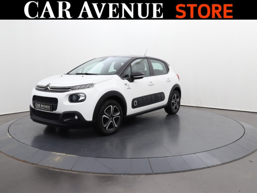 Occasion CITROEN C3 PureTech 82ch Graphic S&S E6.d 2019 Blanc Banquise - Noir Onyx 9 990 € à Lesménils