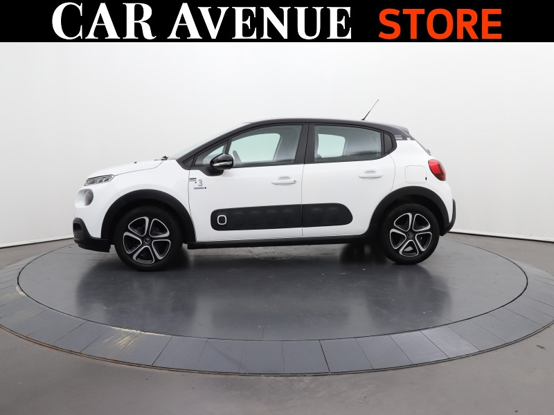 Used CITROEN C3 PureTech 82ch Graphic S&S E6.d 2019 Blanc Banquise - Noir Onyx € 8490 in Lesménils