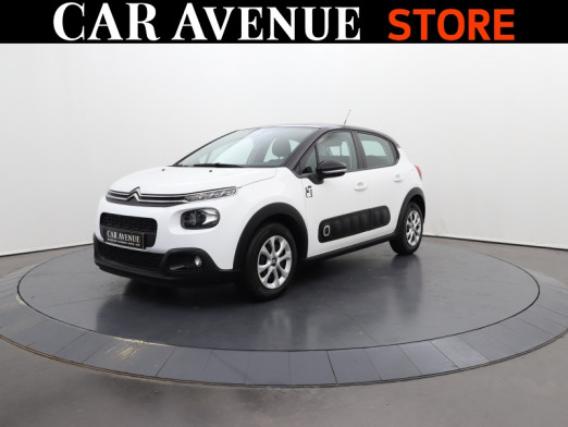 Occasion CITROEN C3 PureTech 82ch Graphic S&S E6.d 2019 Blanc Banquise - Noir Onyx 9 990 € à Lesménils