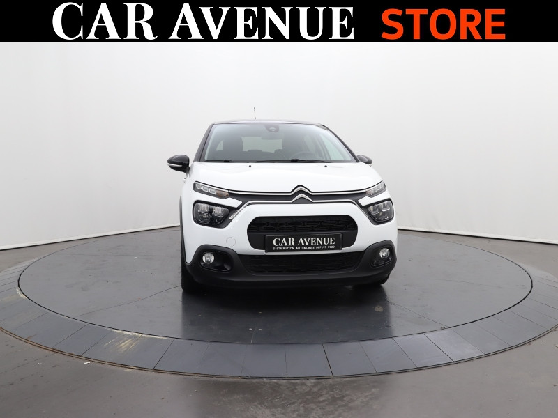 Used CITROEN C3 1.2 PureTech 83ch S&S Feel Pack 2021 Blanc Banquise (O) - Noir Onyx € 9490 in Lesménils
