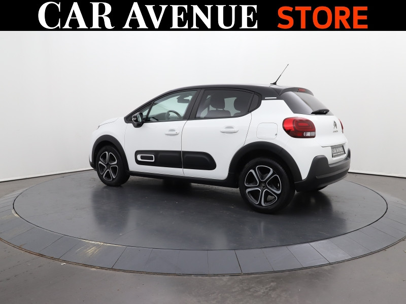Used CITROEN C3 1.2 PureTech 83ch S&S Feel Pack 2021 Blanc Banquise (O) - Noir Onyx € 9490 in Lesménils