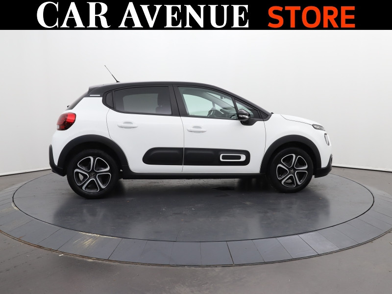 Used CITROEN C3 1.2 PureTech 83ch S&S Feel Pack 2021 Blanc Banquise (O) - Noir Onyx € 9490 in Lesménils