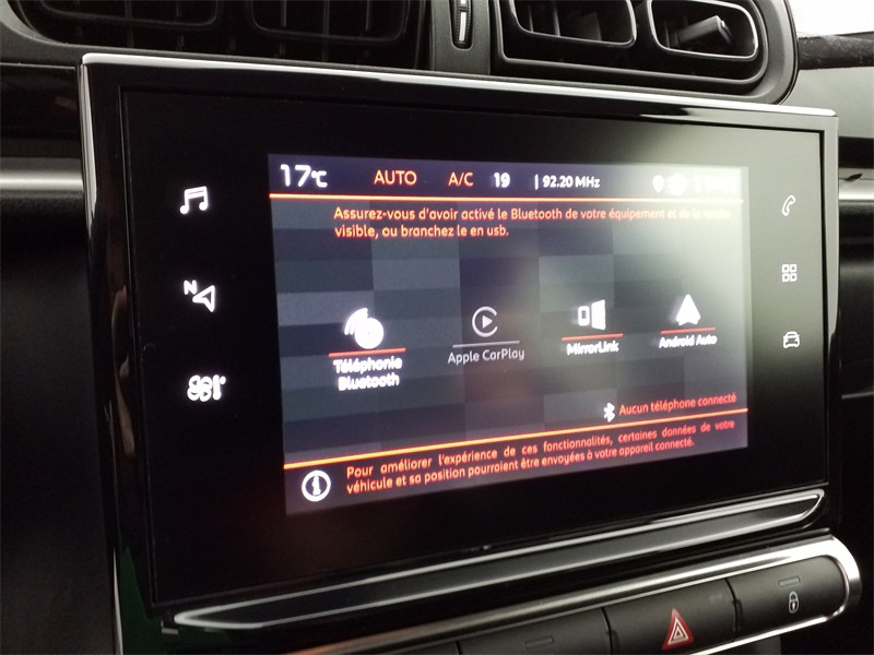 Used CITROEN C3 1.2 PureTech 83ch S&S Feel Pack 2021 Blanc Banquise (O) - Noir Onyx € 9490 in Lesménils