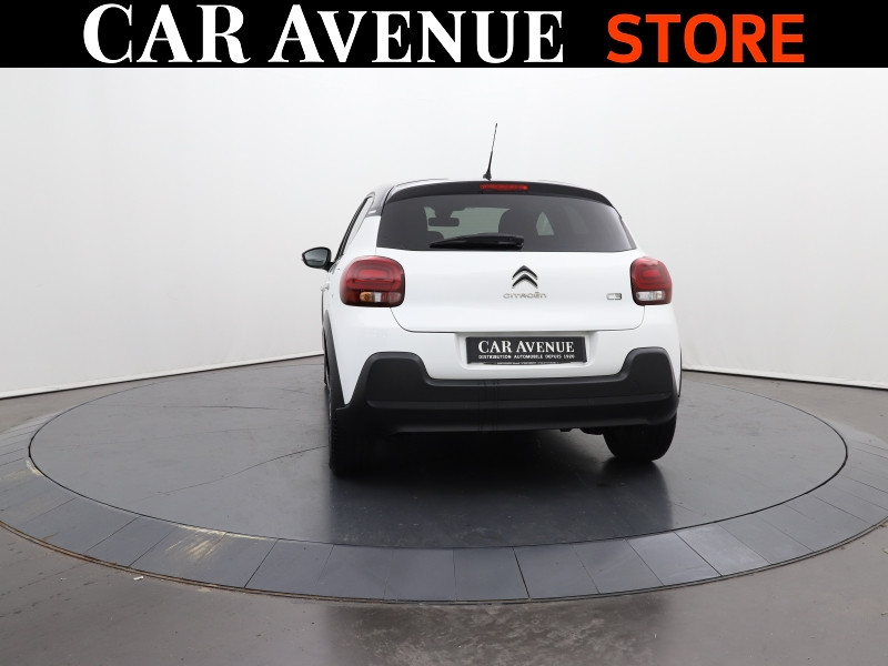 Used CITROEN C3 1.2 PureTech 83ch S&S Feel Pack 2021 Blanc Banquise (O) - Noir Onyx € 9490 in Lesménils