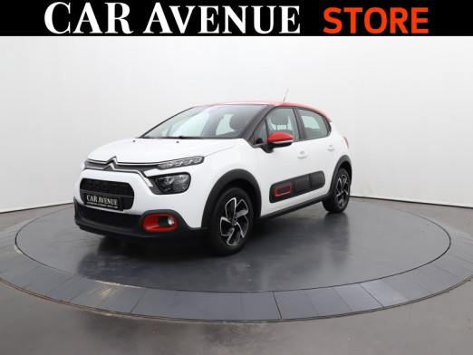 Occasion CITROEN C3 1.5 BlueHDi 100ch S&S Shine Business E6.d 2021 Blanc Banquise (O) - Rouge Aden 13 490 € à Lesménils