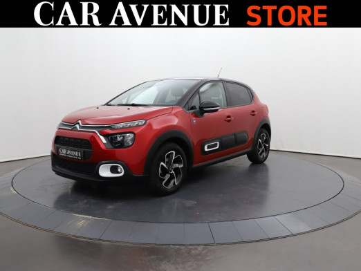 Used CITROEN C3 1.2 PureTech 110ch S&S Saint James 121g 2022 Rouge Elixir (S) - Noir Onyx € 15,490 in Lesménils