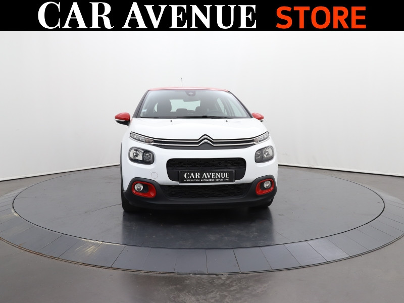 Used CITROEN C3 PureTech 82ch Graphic S&S E6.d 2019 Blanc Banquise - Rouge Aden € 8990 in Lesménils