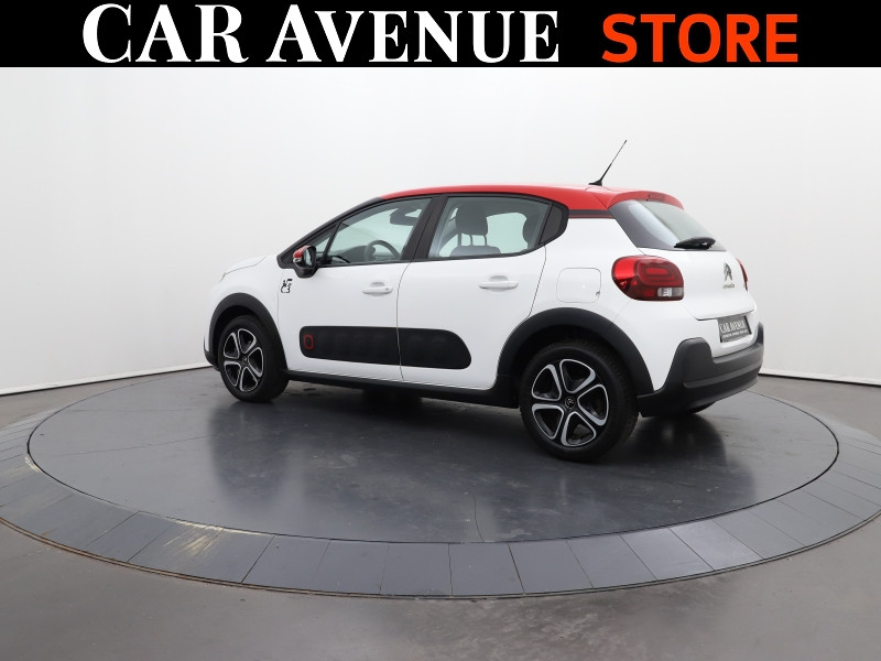 Used CITROEN C3 PureTech 82ch Graphic S&S E6.d 2019 Blanc Banquise - Rouge Aden € 8990 in Lesménils