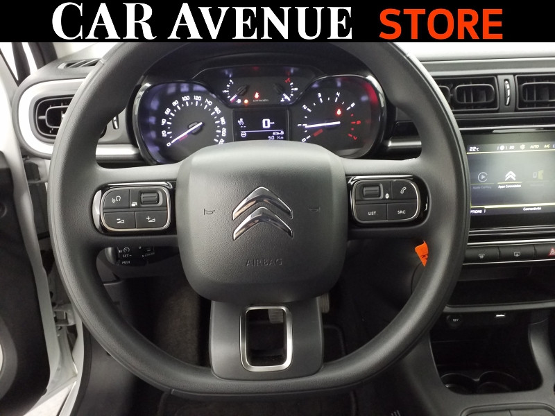 Used CITROEN C3 PureTech 82ch Graphic S&S E6.d 2019 Blanc Banquise - Rouge Aden € 8990 in Lesménils